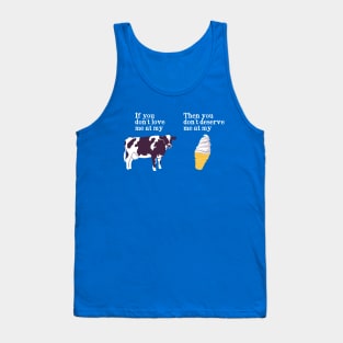 Deserve Ice Cream Tank Top